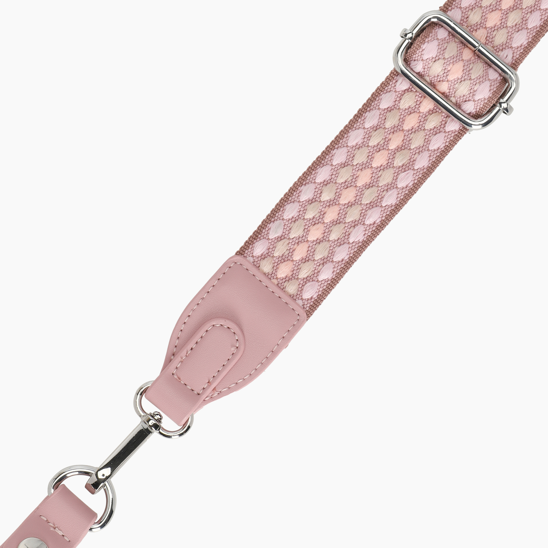 Tracolla jacquard pluriball blush - O bag Official Website