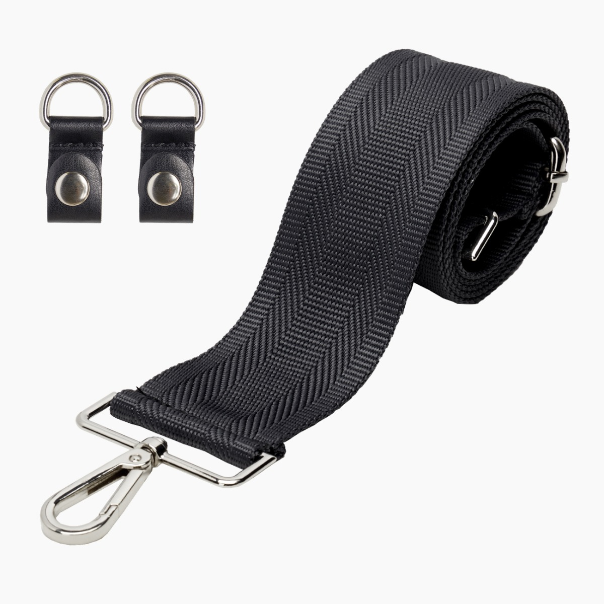 Tracolla tinta unita nero - O bag Official Website