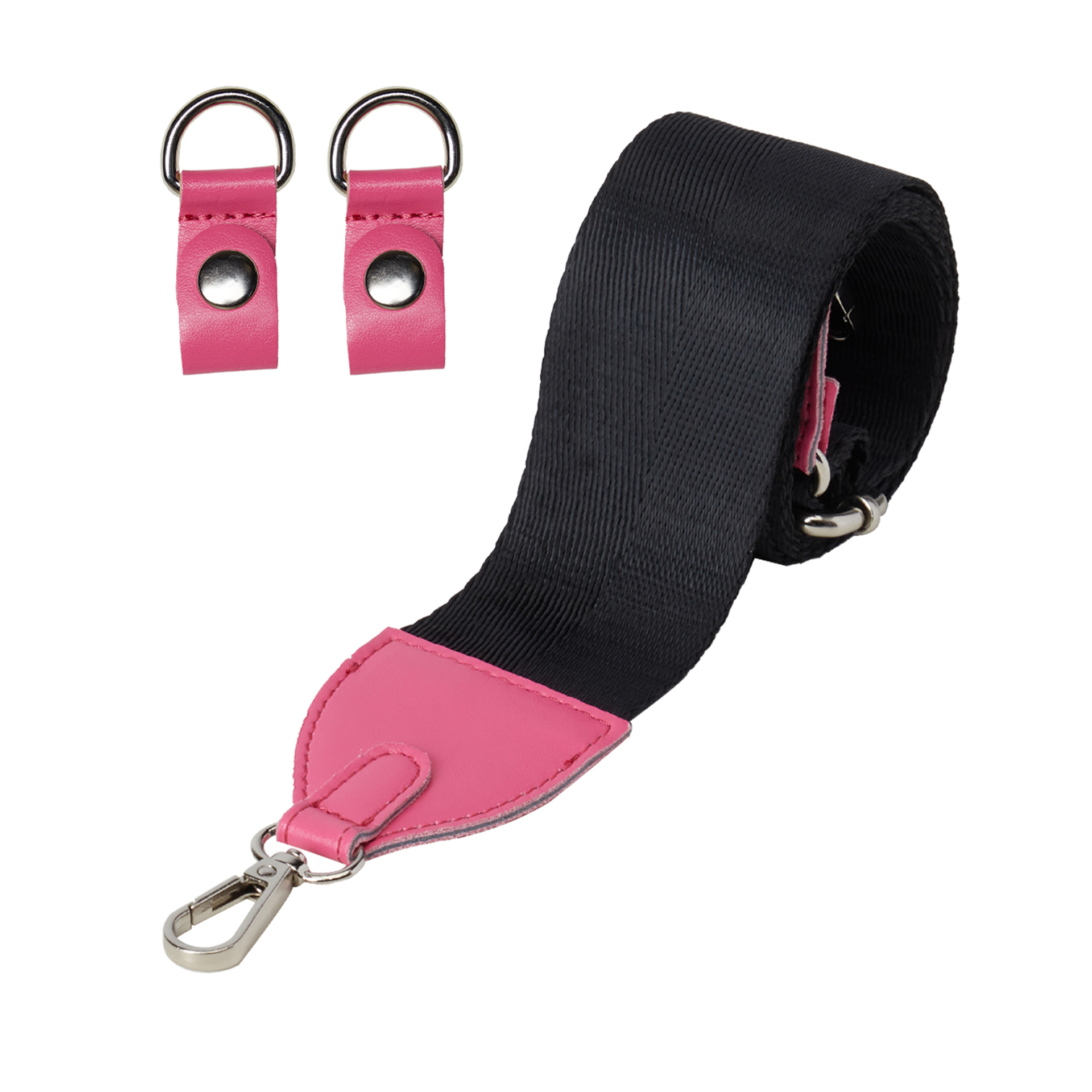 Nylon shoulder strap pink - O bag Official Website