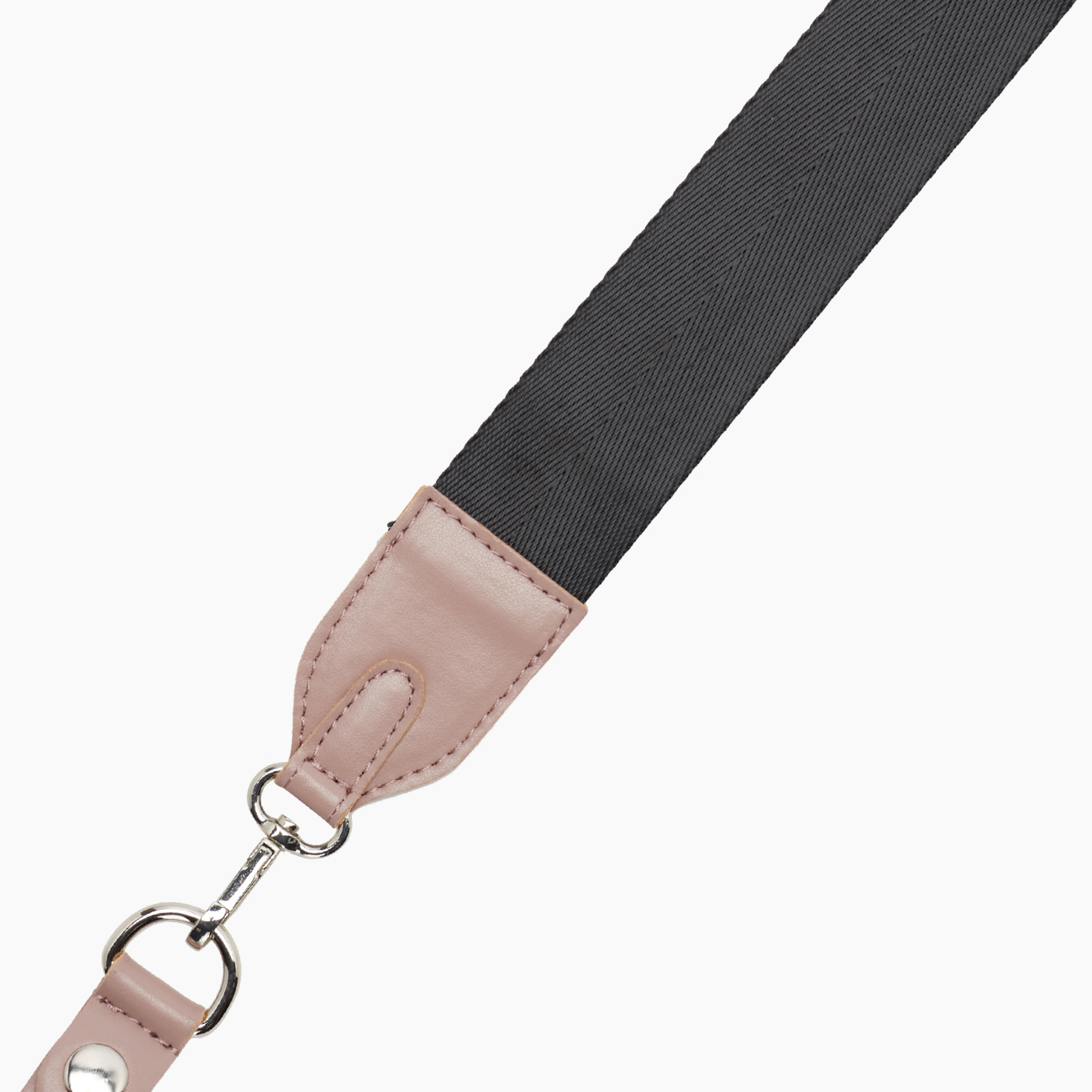 Nylon ribbon shoulder strap old pink - O bag Official Website
