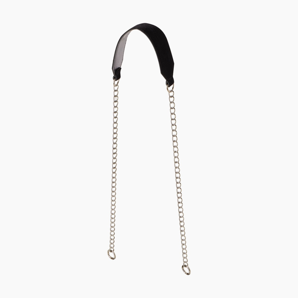 Tracolla catena larga cavallino nero - O bag Official Website