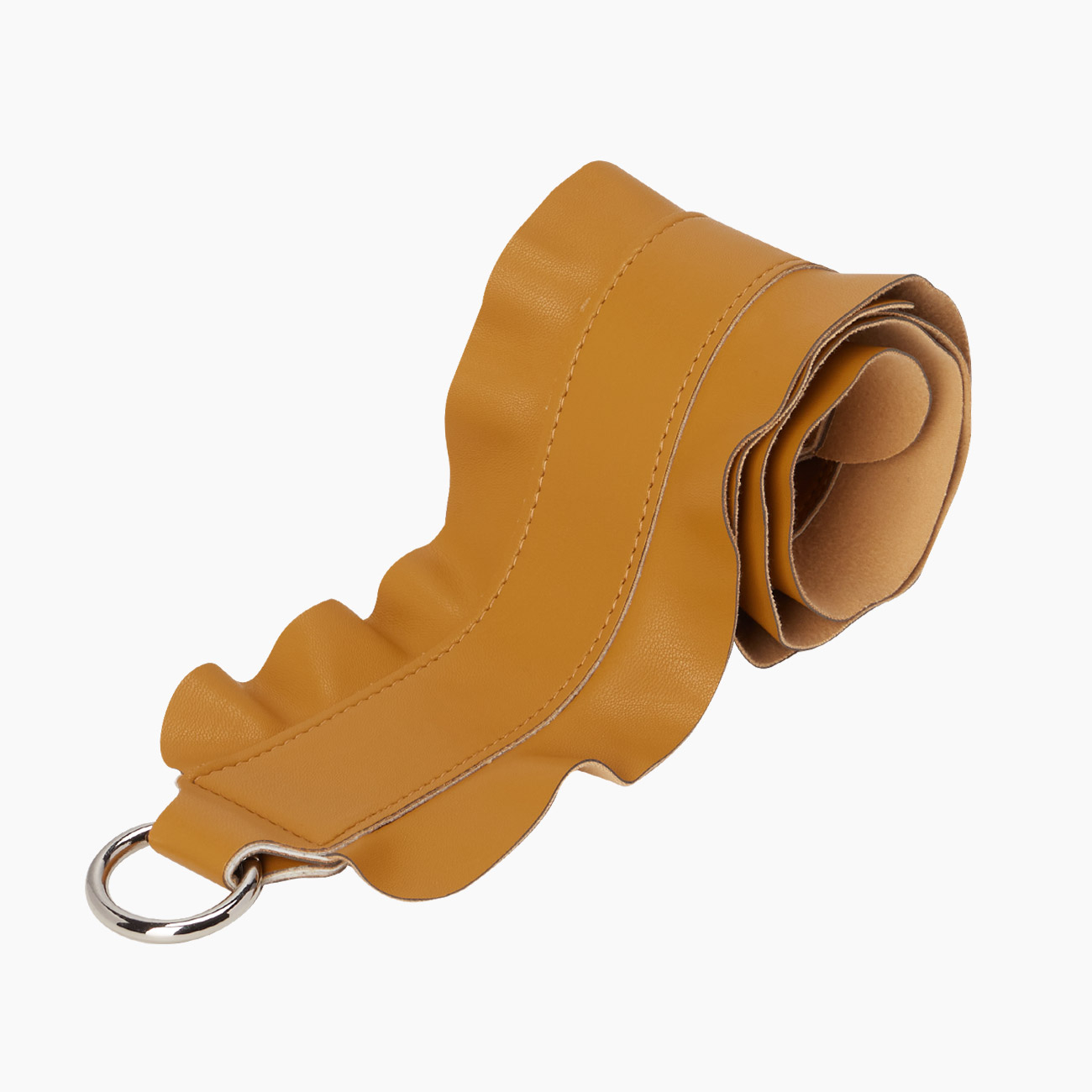 Tracolla in nappa rouche biscotto - O bag Official Website