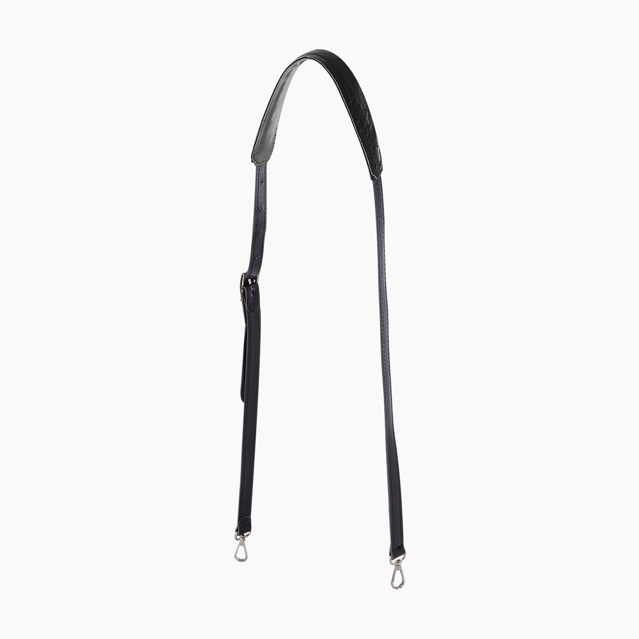 Tracolla regolabile larga cocco nero - O bag Official Website