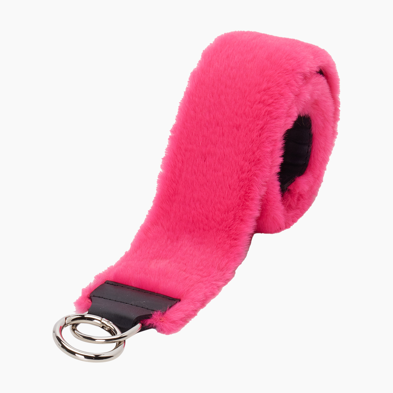 Tracolla fibra sintetica fucsia fluo - O bag Official Website
