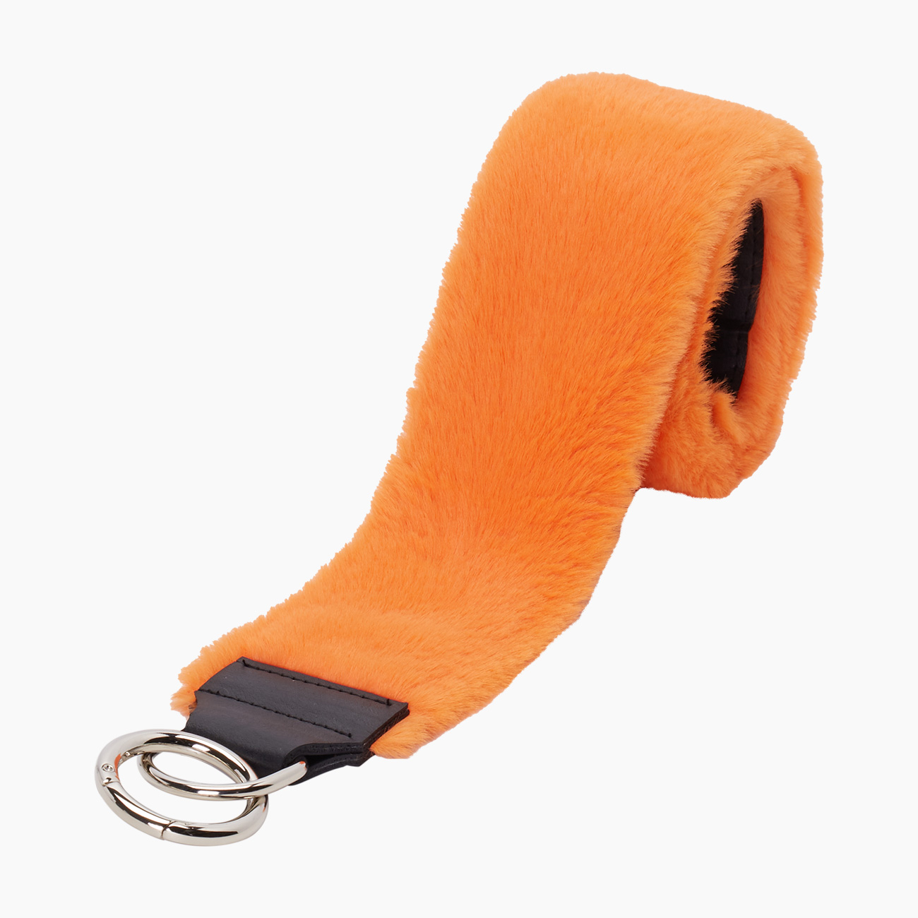 Tracolla fibra sintetica arancione fluo - O bag Official Website
