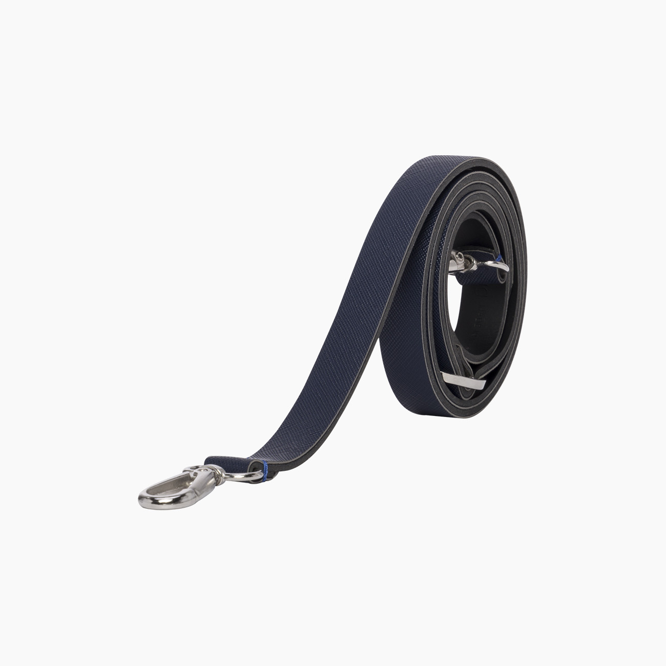 Tracolla extraslim tessuto sintetico blu navy - O bag Official Website