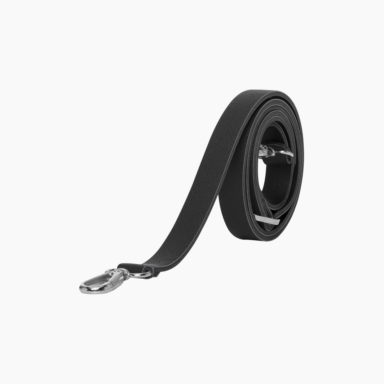 Bandoulière extraslim saffiano noir - O bag Official Website