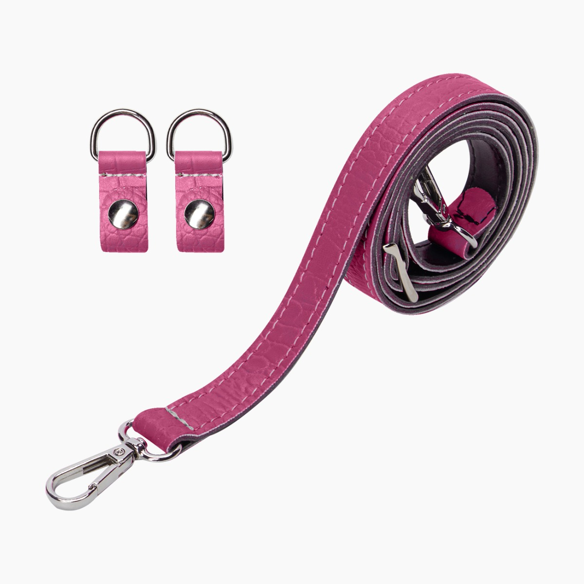 Tracolla extraslim con clip cocco sangria - O bag Official Website