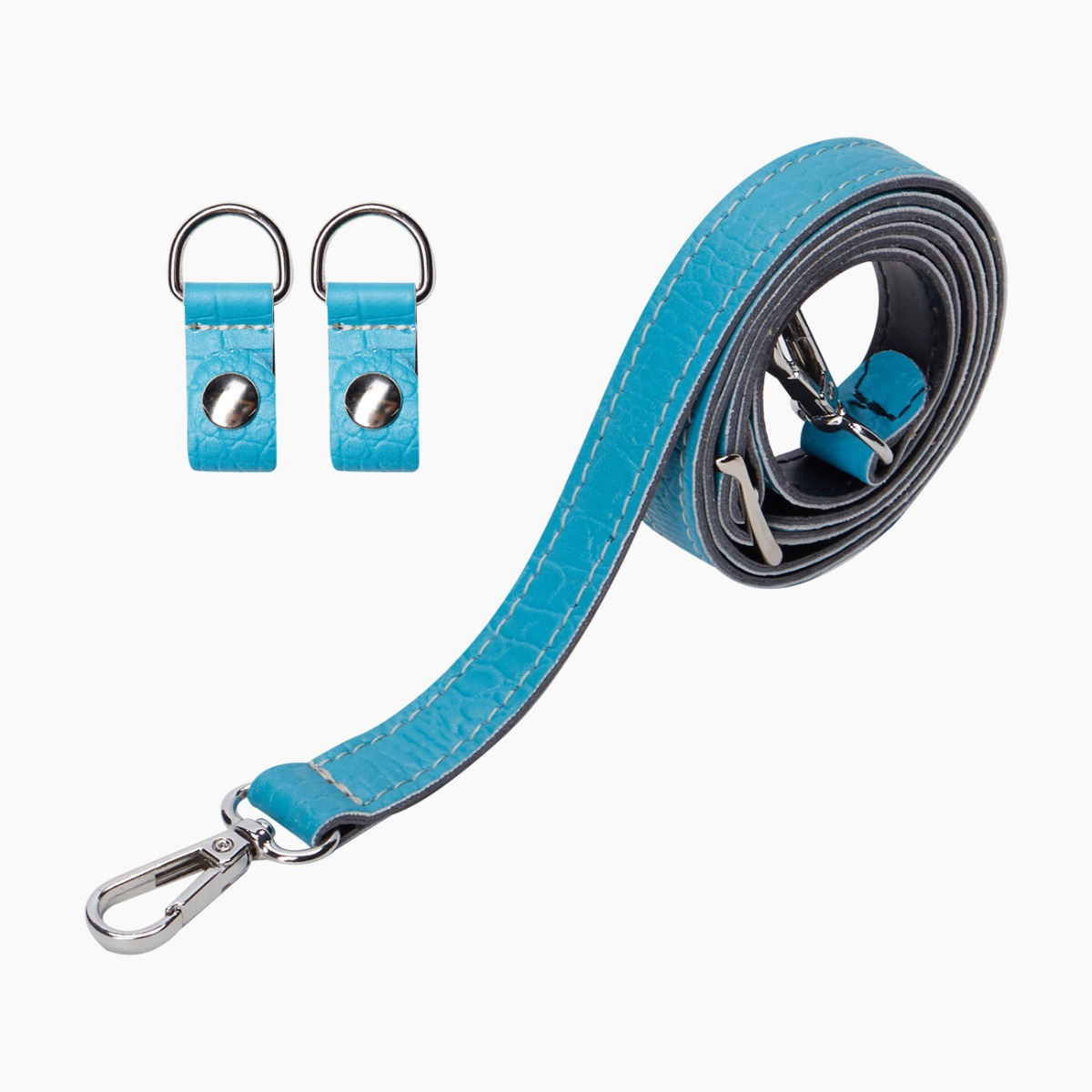 Tracolla extraslim con clip cocco aqua - O bag Official Website