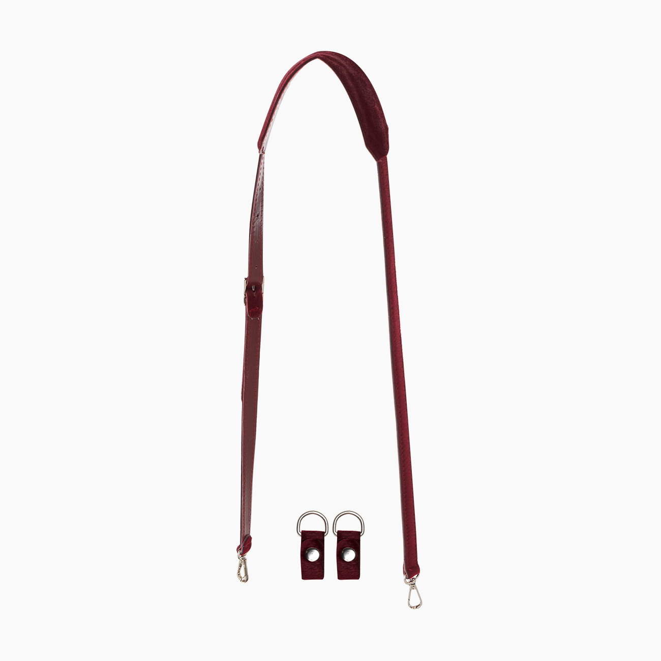 Tracolla extraslim con clip e spallaccio cavallino india - O bag Official Website