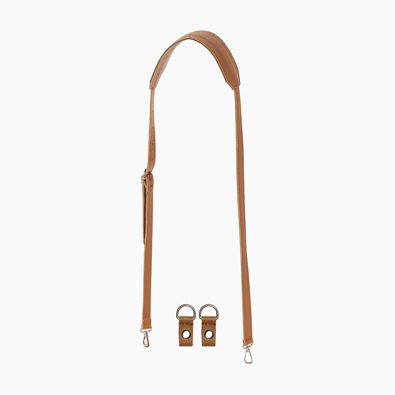 Tracolla extraslim con clip e spallaccio bottalato bruciato - O bag Official Website