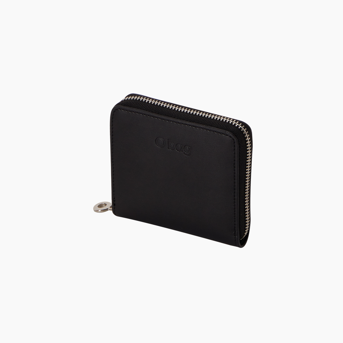 Portafoglio in nappa con zip nero O half wally - O bag Official Website
