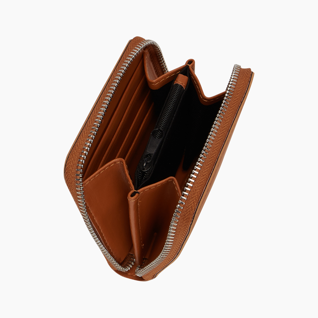 Portafoglio in tessuto gommato con zip biscotto metal O half wally - O bag Official Website