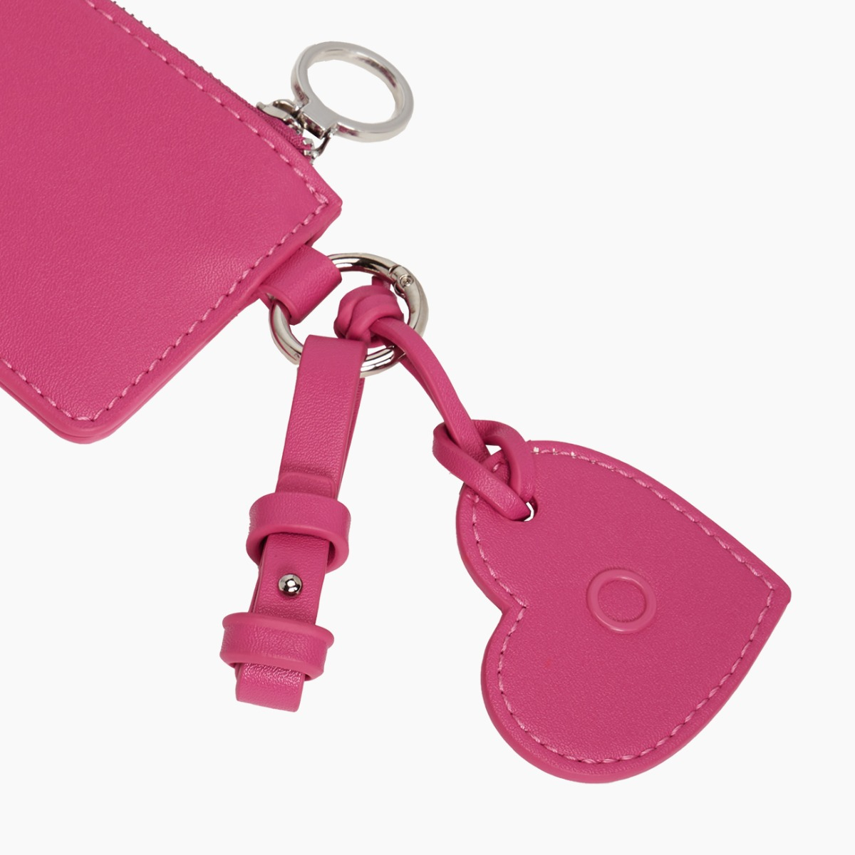Portamonete charm Christie fucsia rose - O bag Official Website