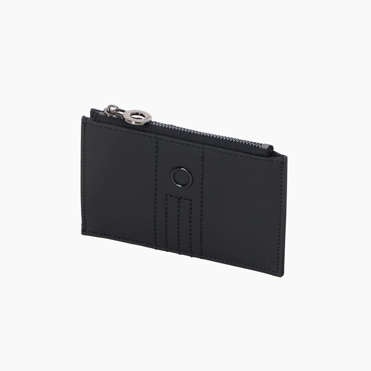 Kartenhalter O bag anemone schwarz gummiertes Gewebe - O bag Official Website