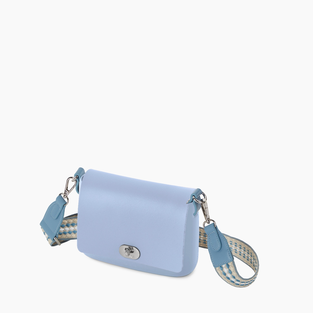 O pocket skyway and light blue jacquard - O bag Official Website