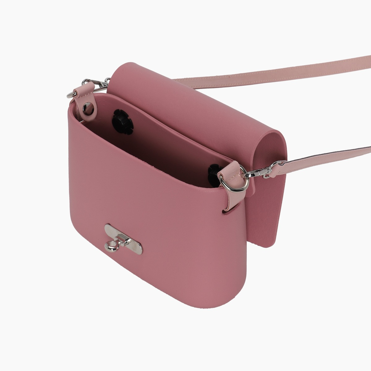 O pocket con pattina girello e tracolla extraslim blush - O bag Official Website