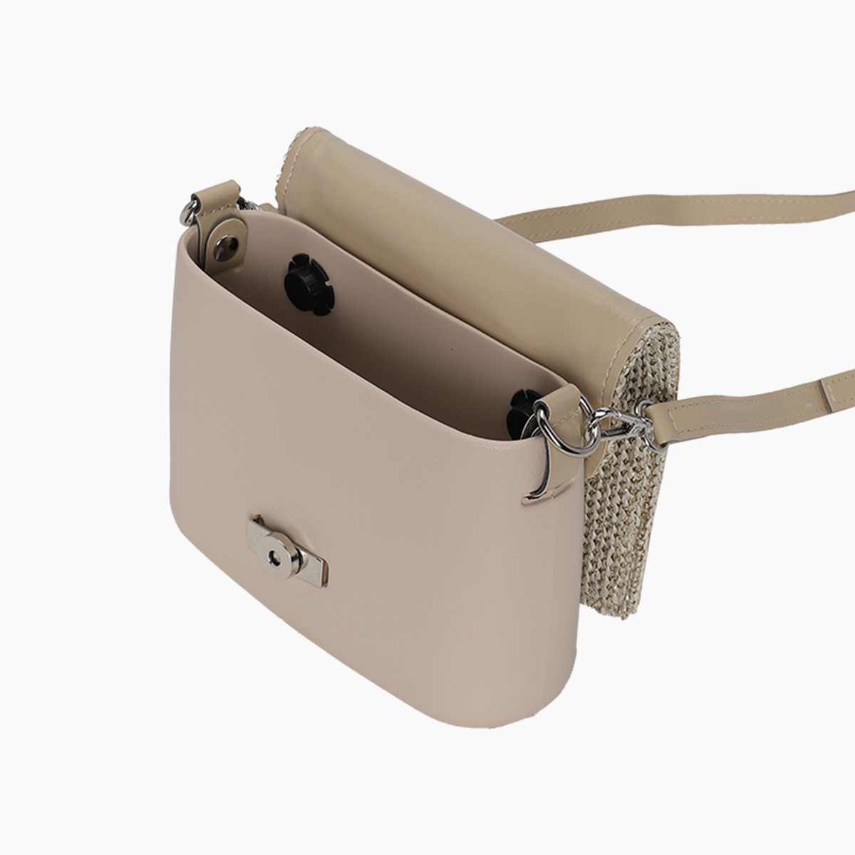 O pocket pattina shiny crochet e tracolla extraslim sabbia - O bag Official Website