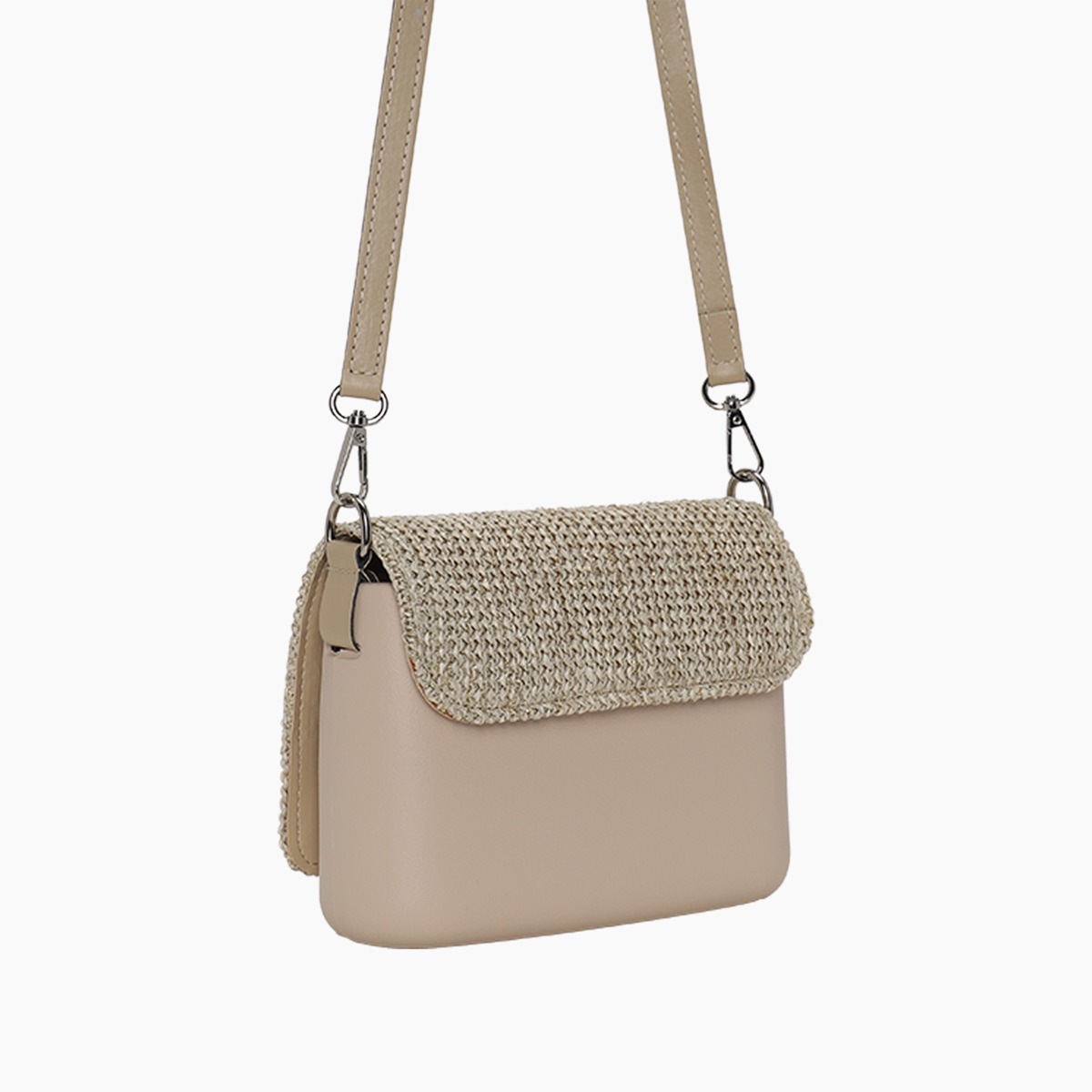 O pocket pattina shiny crochet e tracolla extraslim sabbia - O bag Official Website