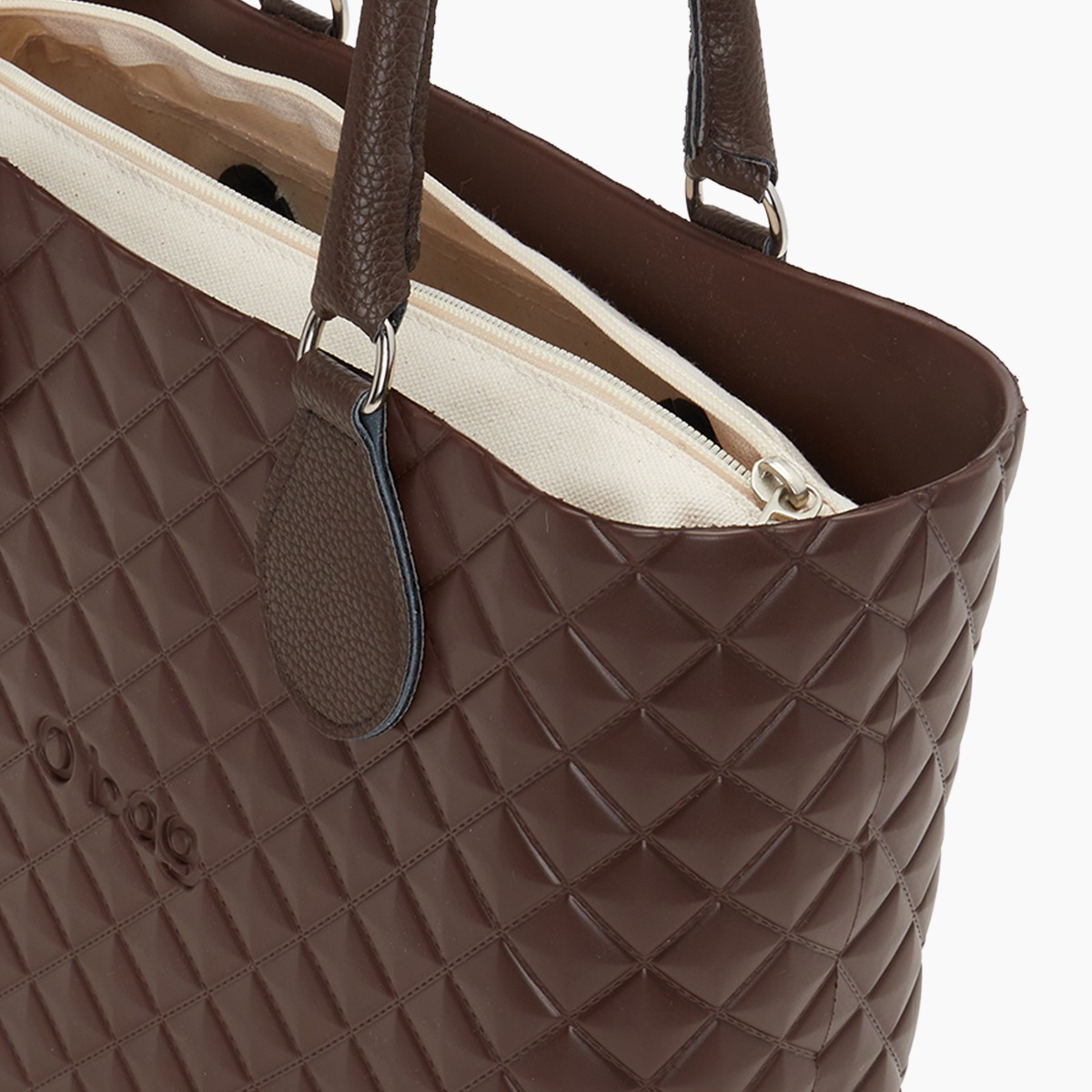 Bolso compuesto O bag urban midi con asa midi y bolsa de lona - O bag Official Website