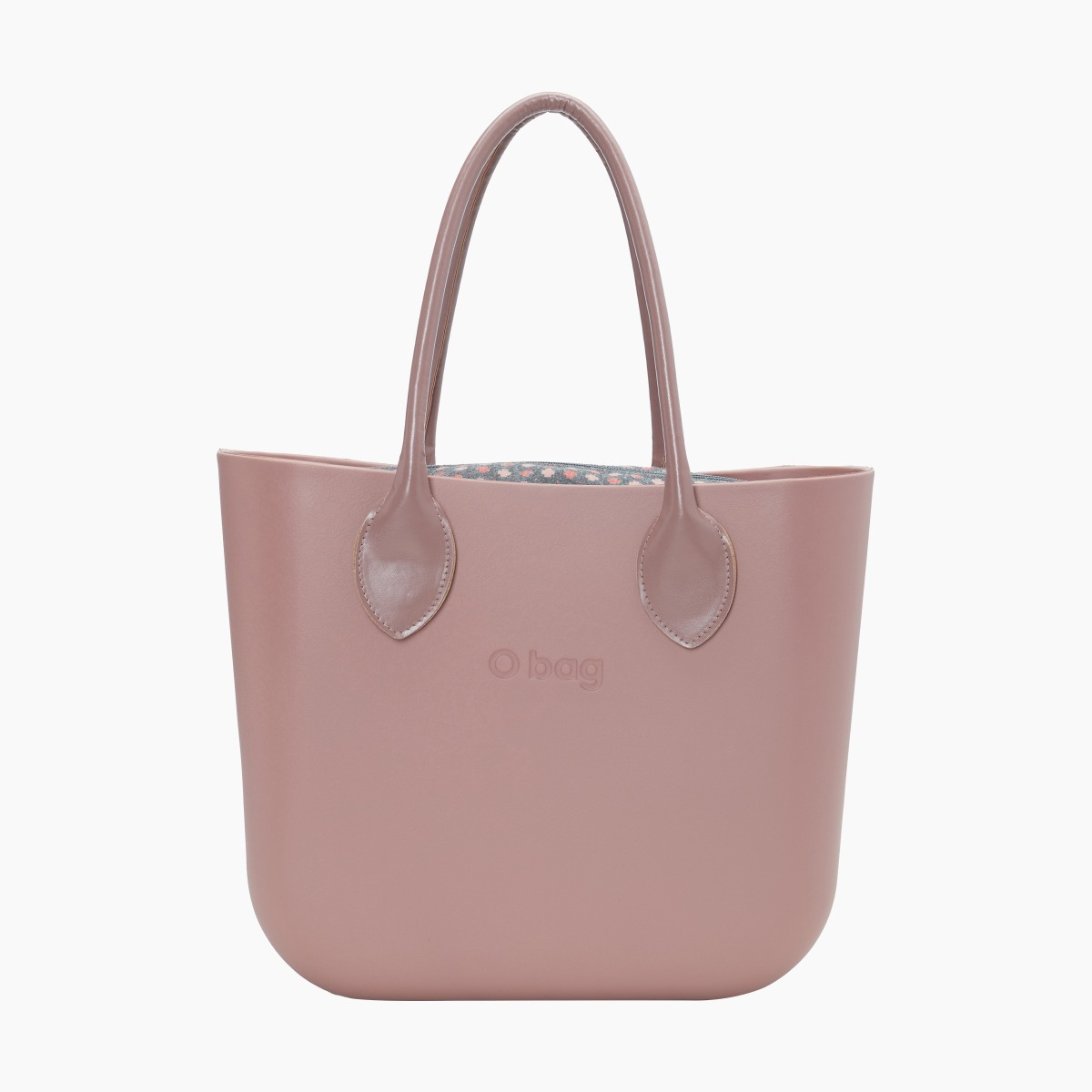 O bag con asa larga en forma de corazón y bolsa de tweed geométrico - O bag Official Website