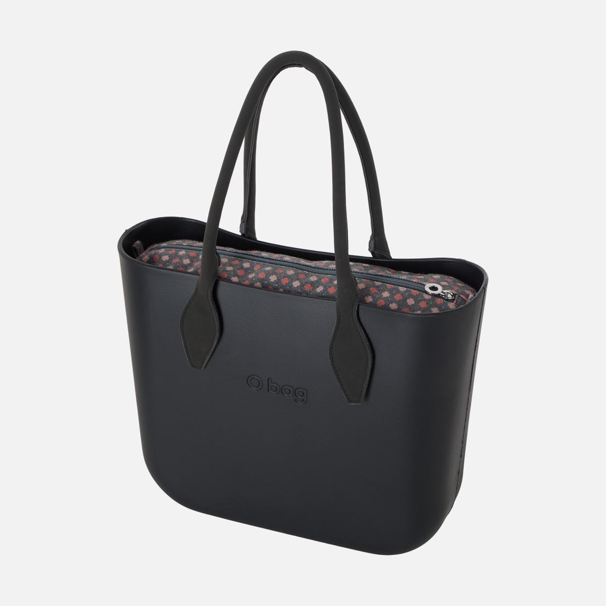 O bag con asa larga en rombo y bolsa de tweed geométrico - O bag Official Website