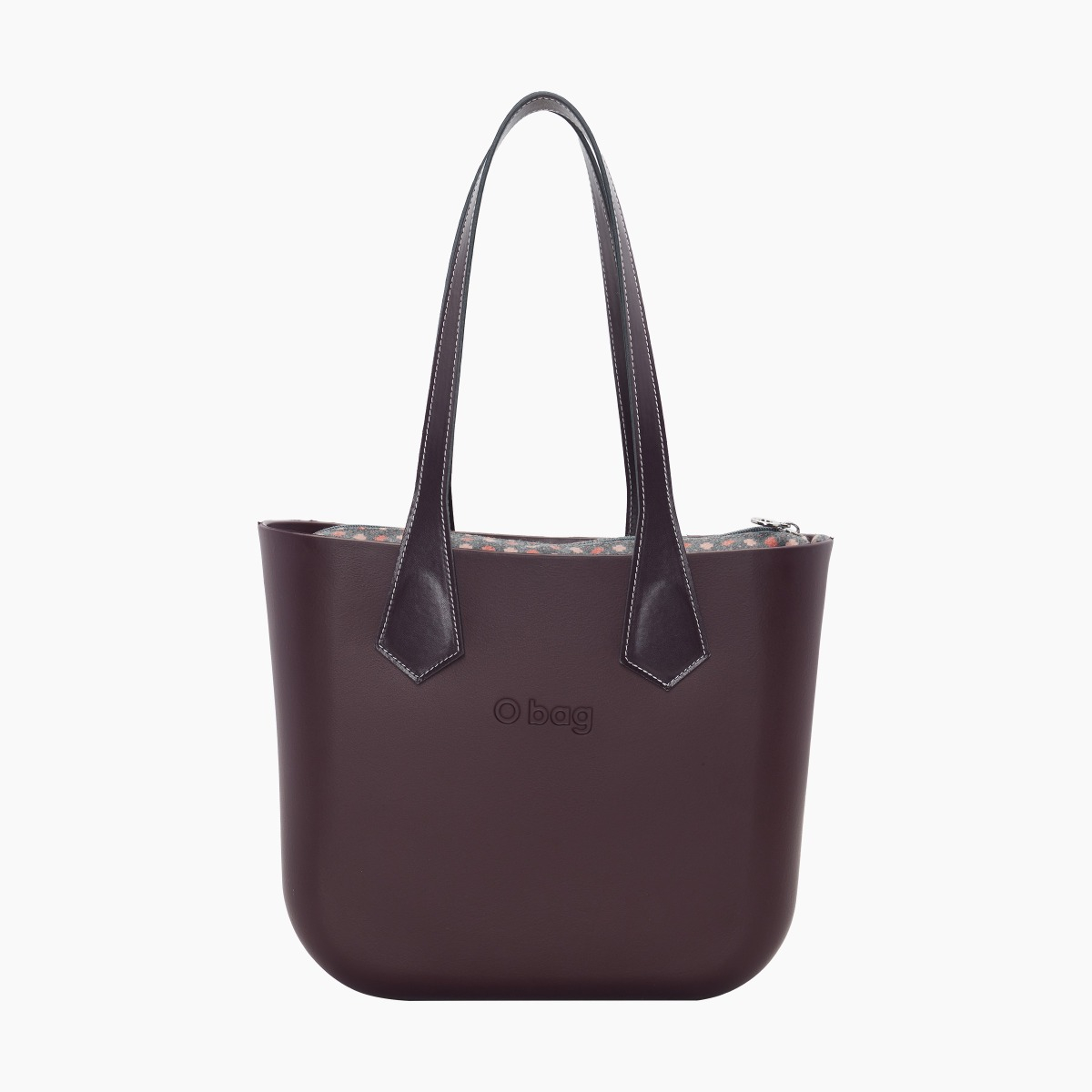 O bag mini en punta y bolsa de tweed geométrico - O bag Official Website