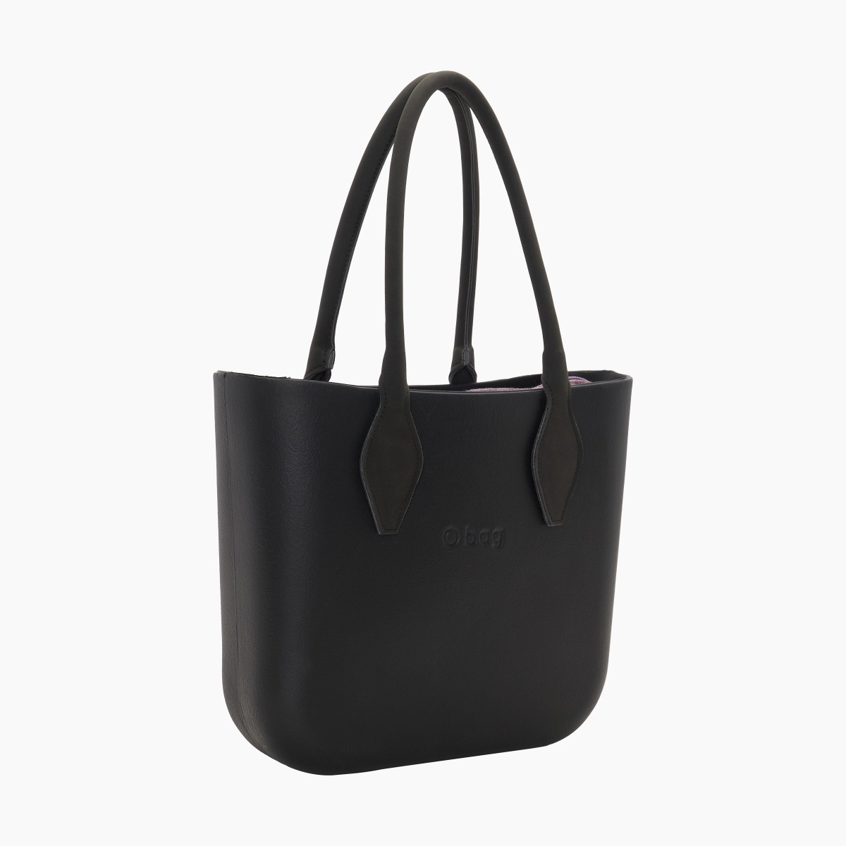 O bag mini con asa larga en rombo y bolsa de tejido de cuadros - O bag Official Website