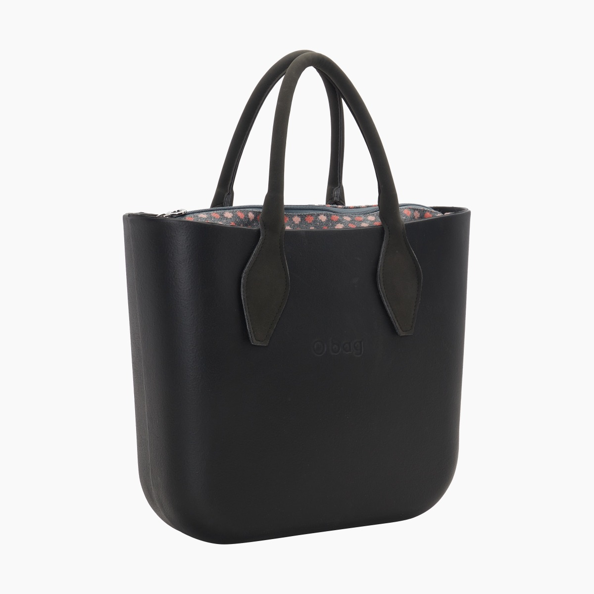 O bag mini con asa corta en rombo y bolsa de tweed geométrico - O bag Official Website