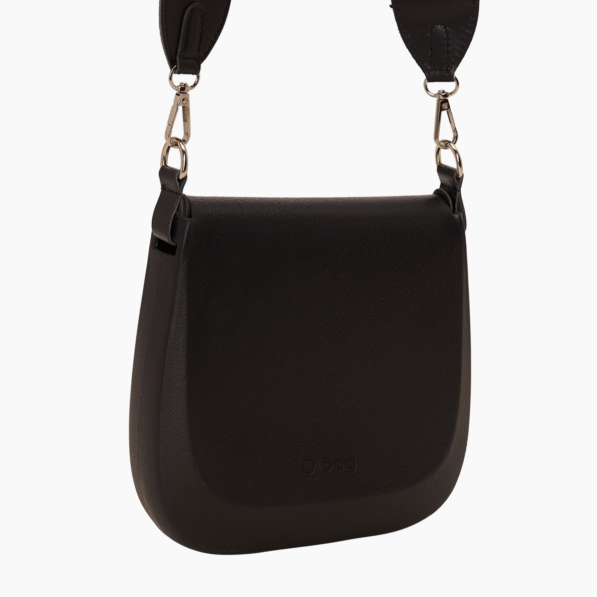 Borsa composta O bag chase nera tracolla regolabile disegno freccia 3D - O bag Official Website
