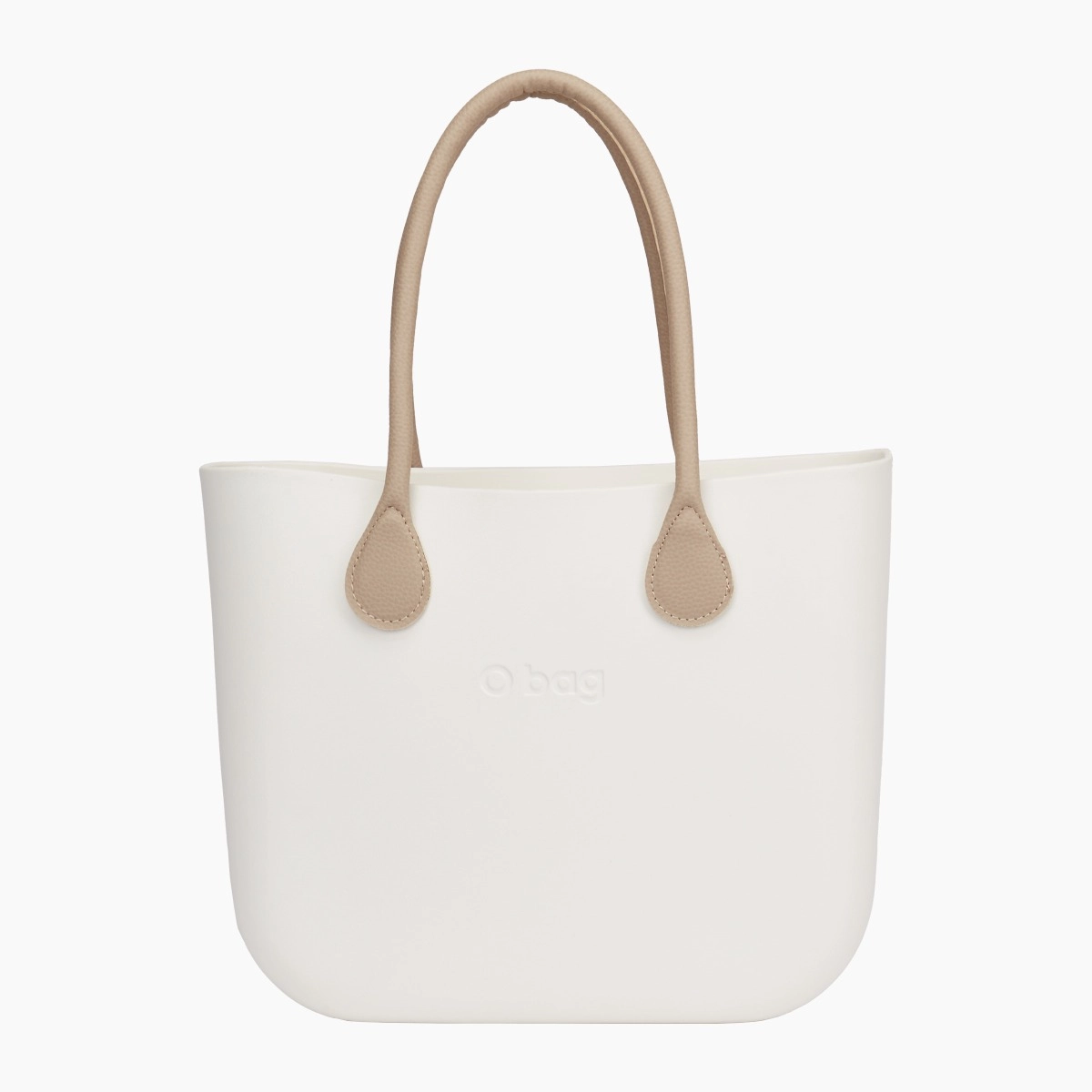 Borsa composta O bag manico lungo e sacca canvas latte - O bag Official Website