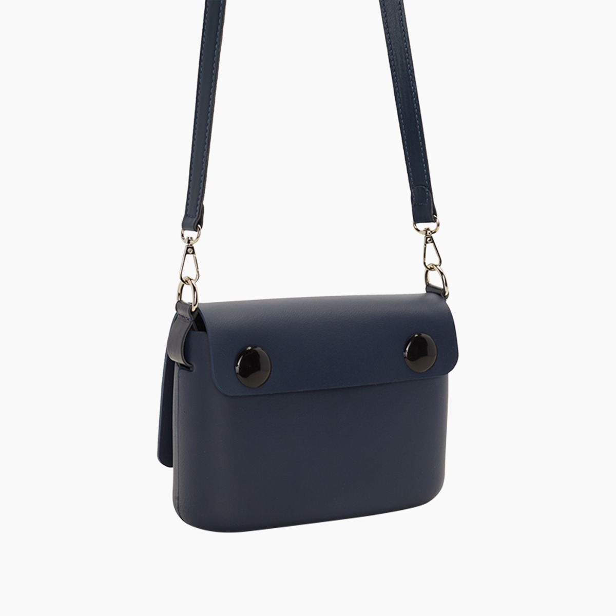 O pocket con pattina girello e tracolla extraslim blu navy - O bag Official Website