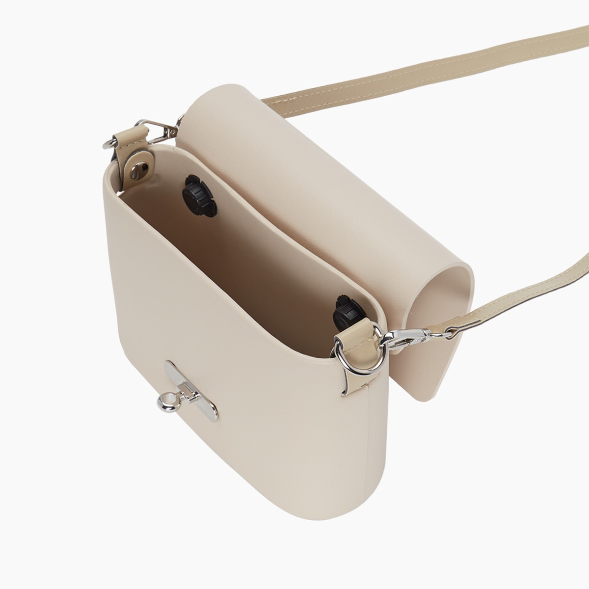 O pocket con pattina girello e tracolla extraslim sabbia - O bag Official Website