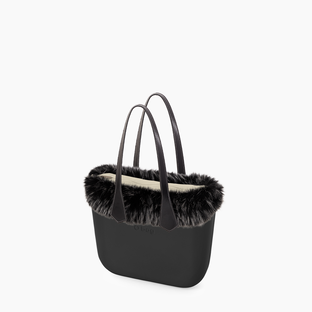 O bag black and eco fur - O bag Official Website