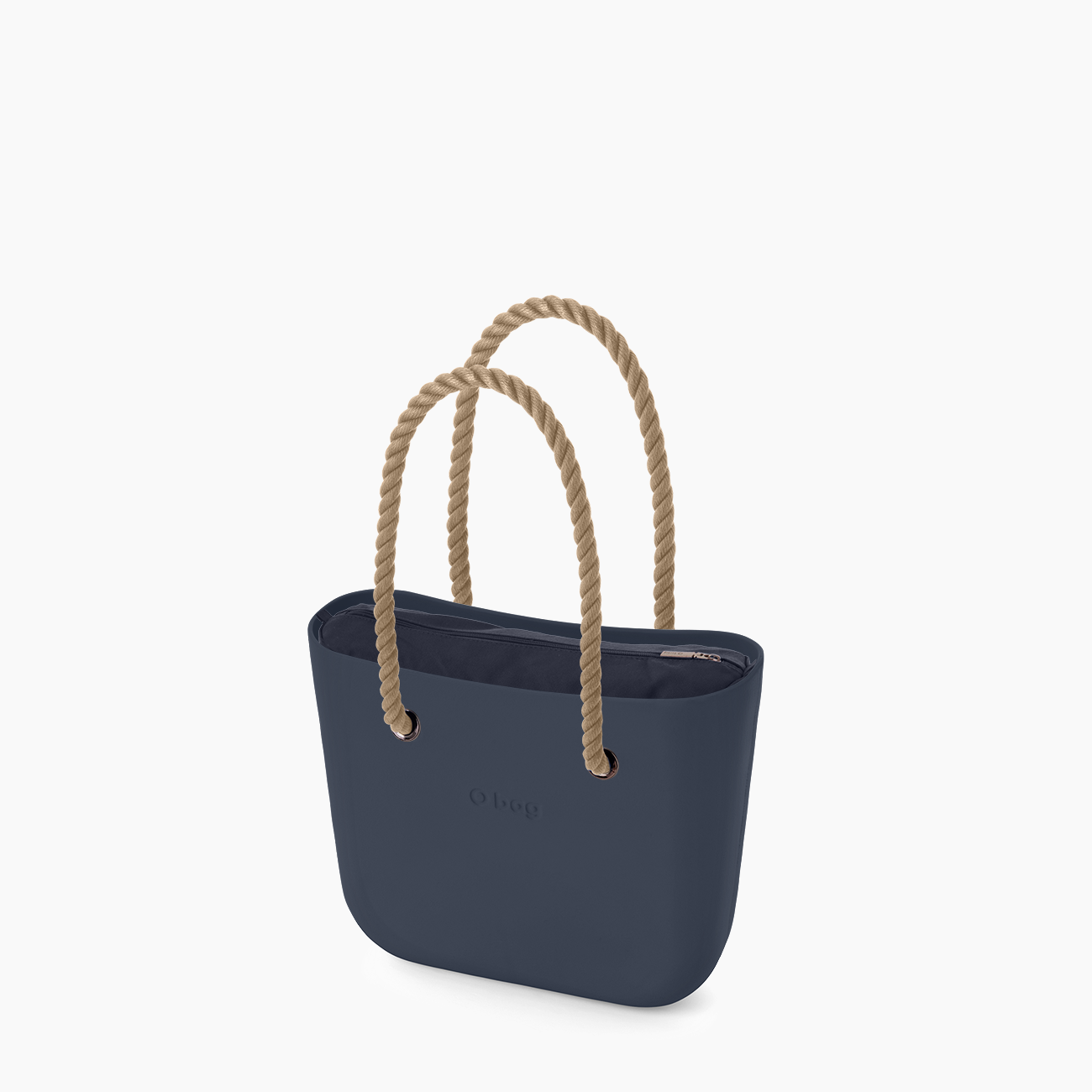 O bag blu navy e corda - O bag Official Website