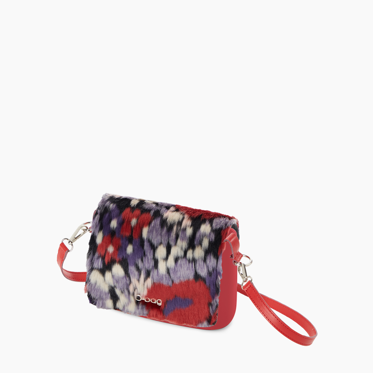 O pocket tomato and faux fur - O bag Official Website