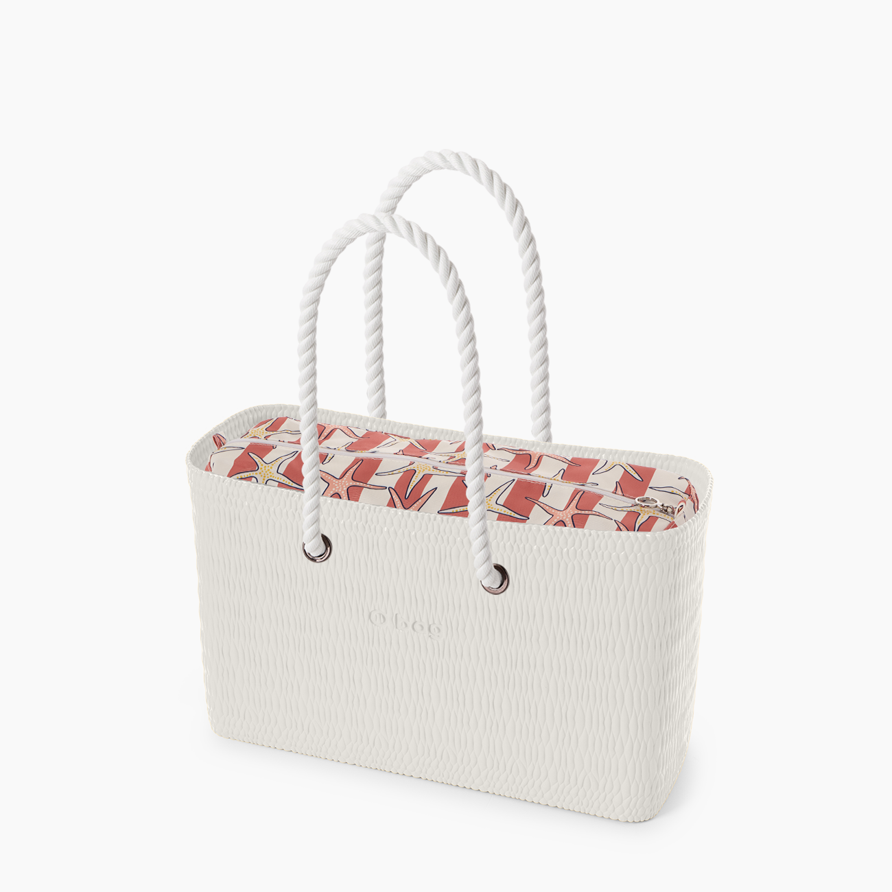 O bag beach Milchweiß und Seesterne - O bag Official Website
