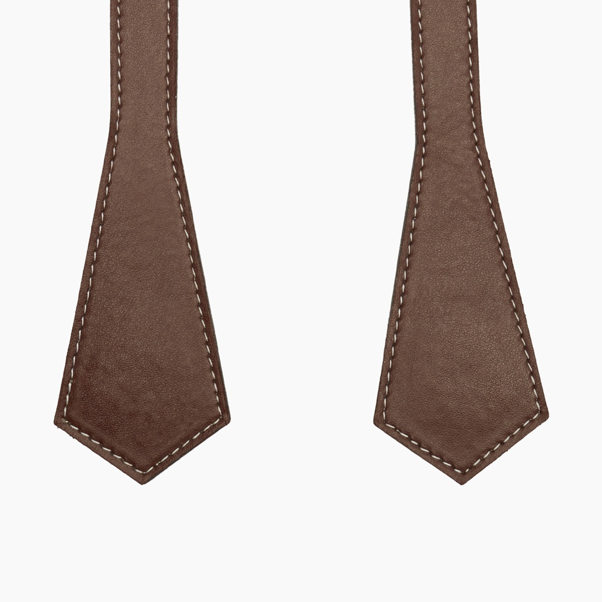 Langer Griff mit Spitzen und dunkelbraunen Nähten - O bag Official Website
