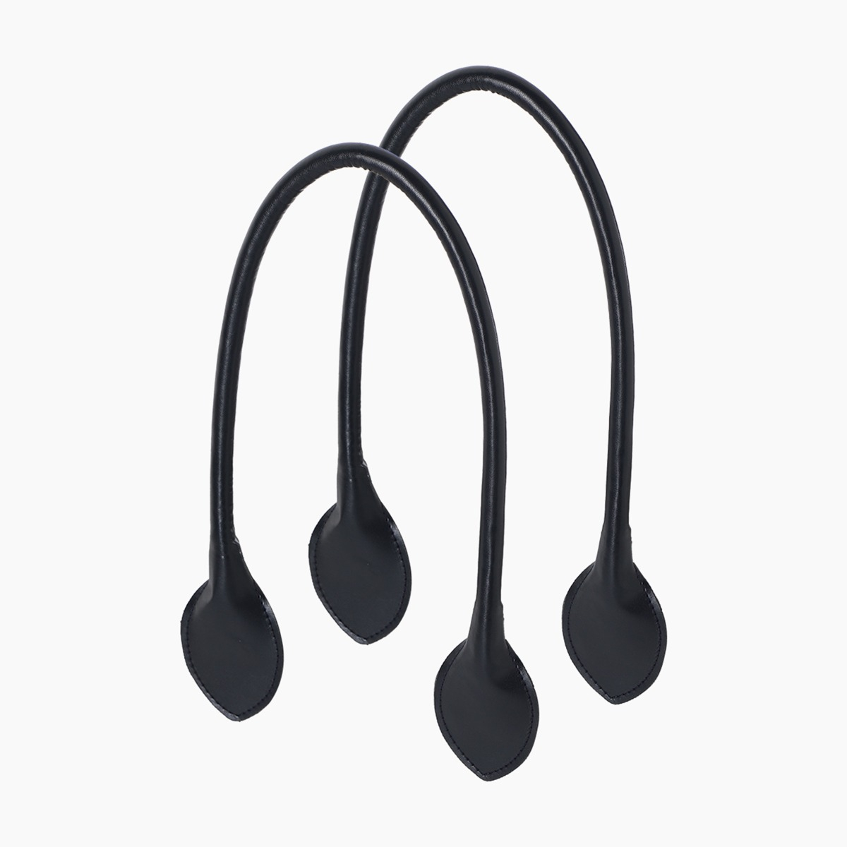 Manico lungo a cuore blu navy effetto nappa - O bag Official Website