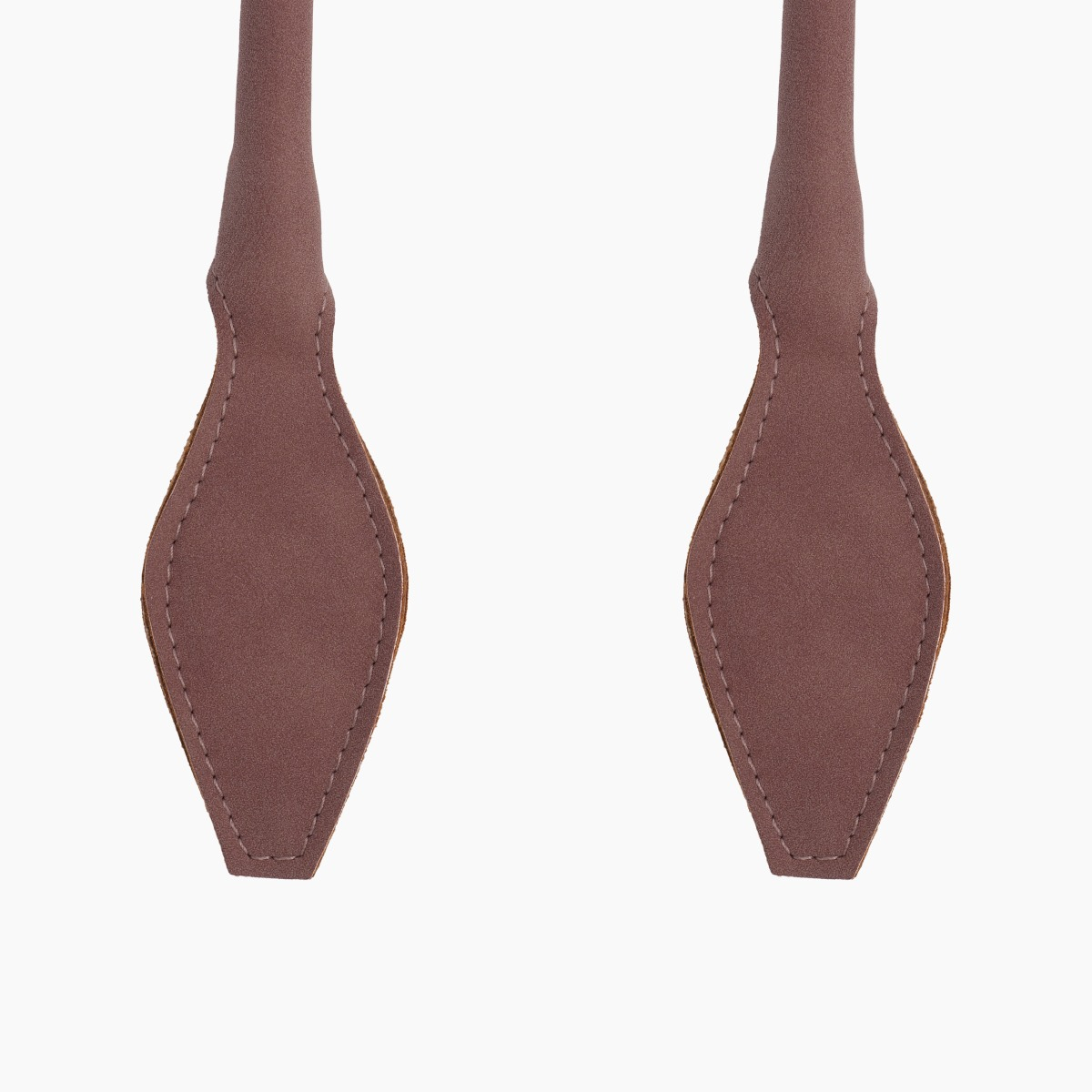 Manico lungo a rombo old pink tessuto sintetico suede - O bag Official Website