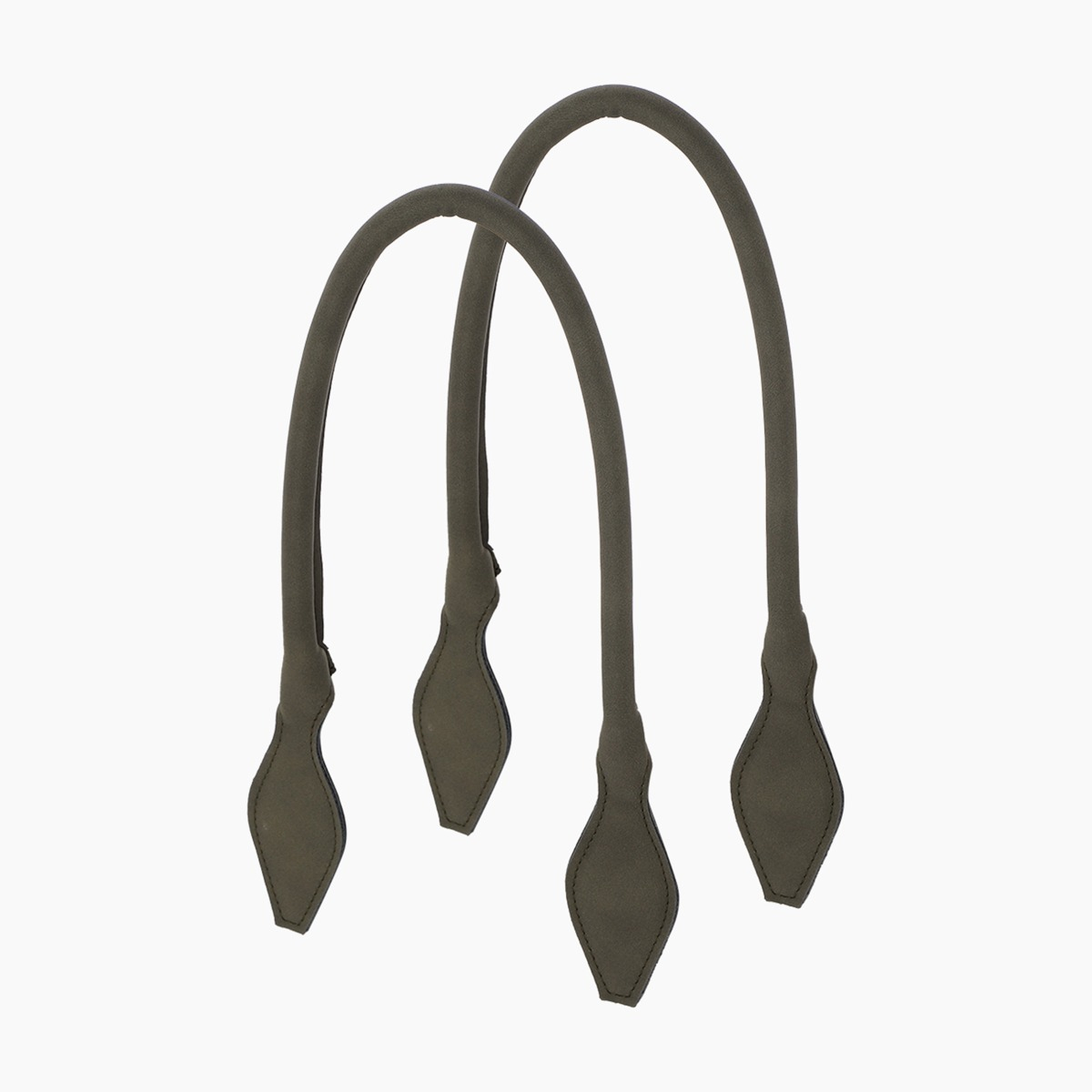 Manico lungo a rombo military tessuto sintetico suede - O bag Official Website