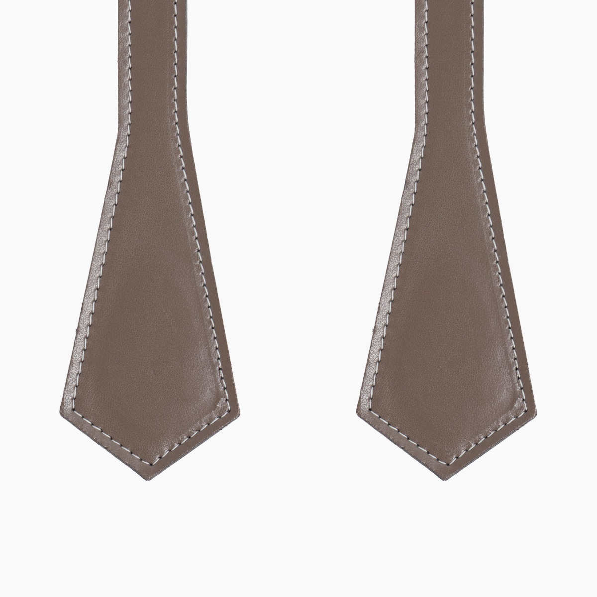 Manico corto a punta con impunture roccia effetto nappa - O bag Official Website