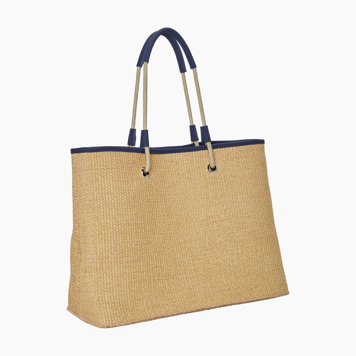 O bag miami raphia bleu marine - O bag Official Website