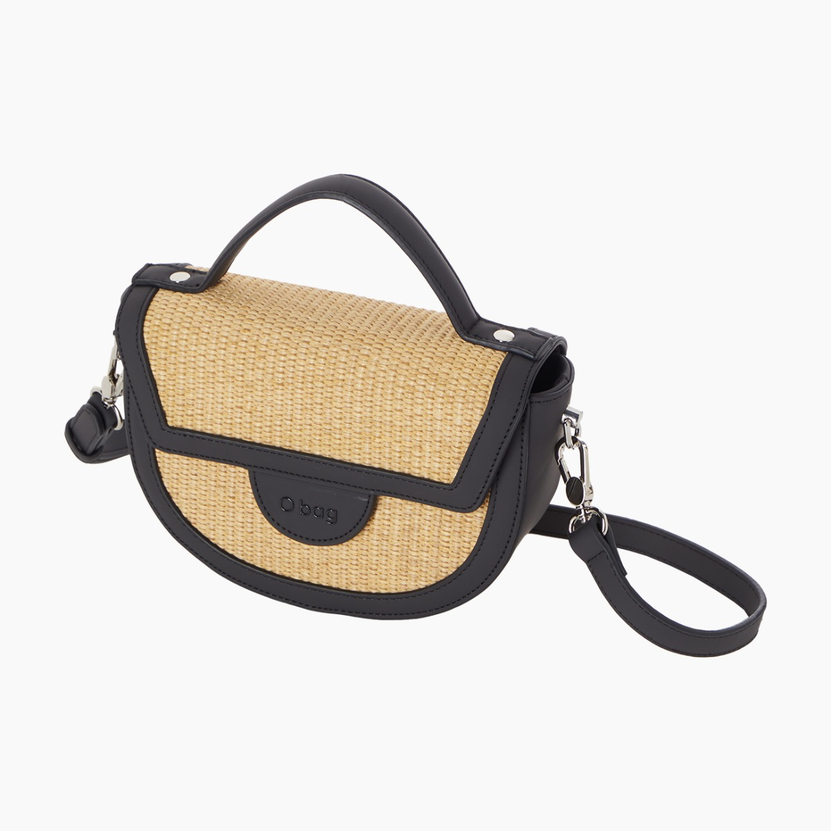 O bag praga raphia noir - O bag Official Website