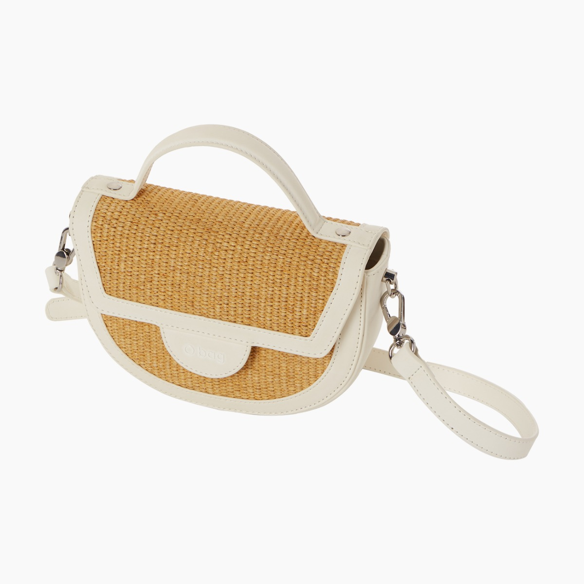 O bag praga raffia milk - O bag Official Website