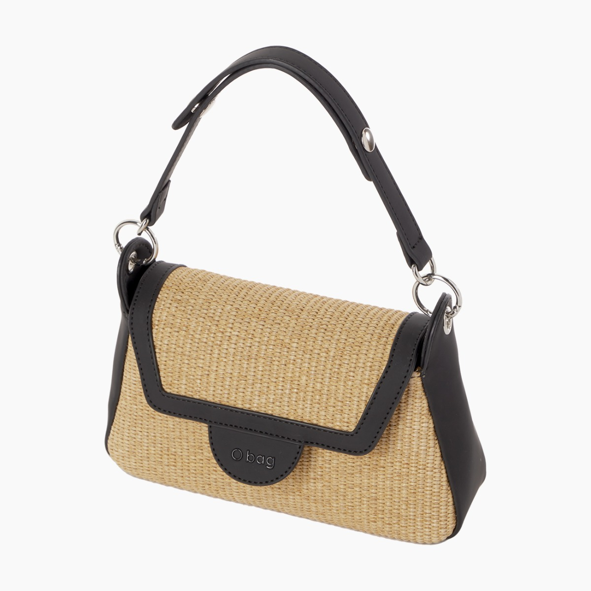 O bag paris rafia nero - O bag Official Website