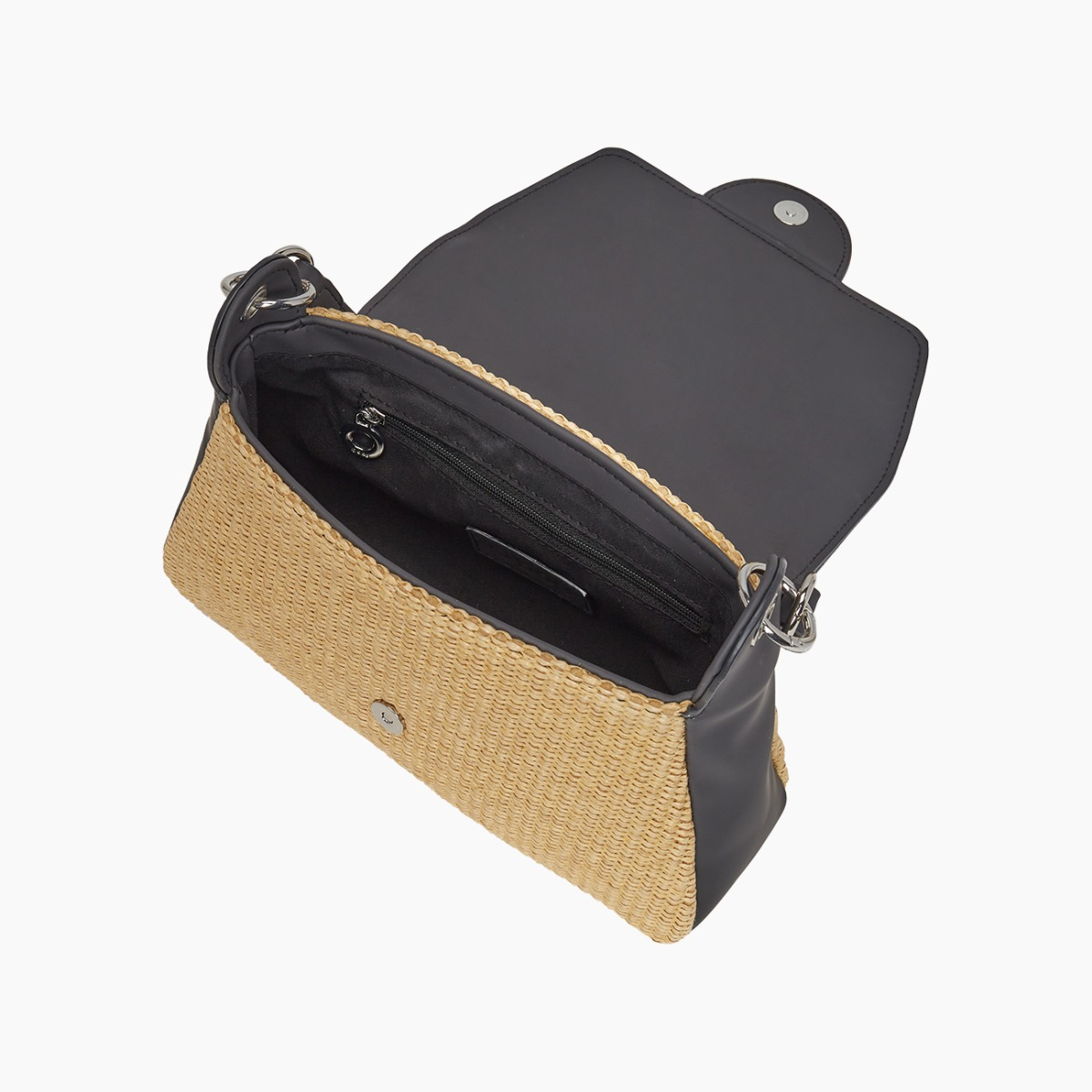 O bag paris rafia nero - O bag Official Website