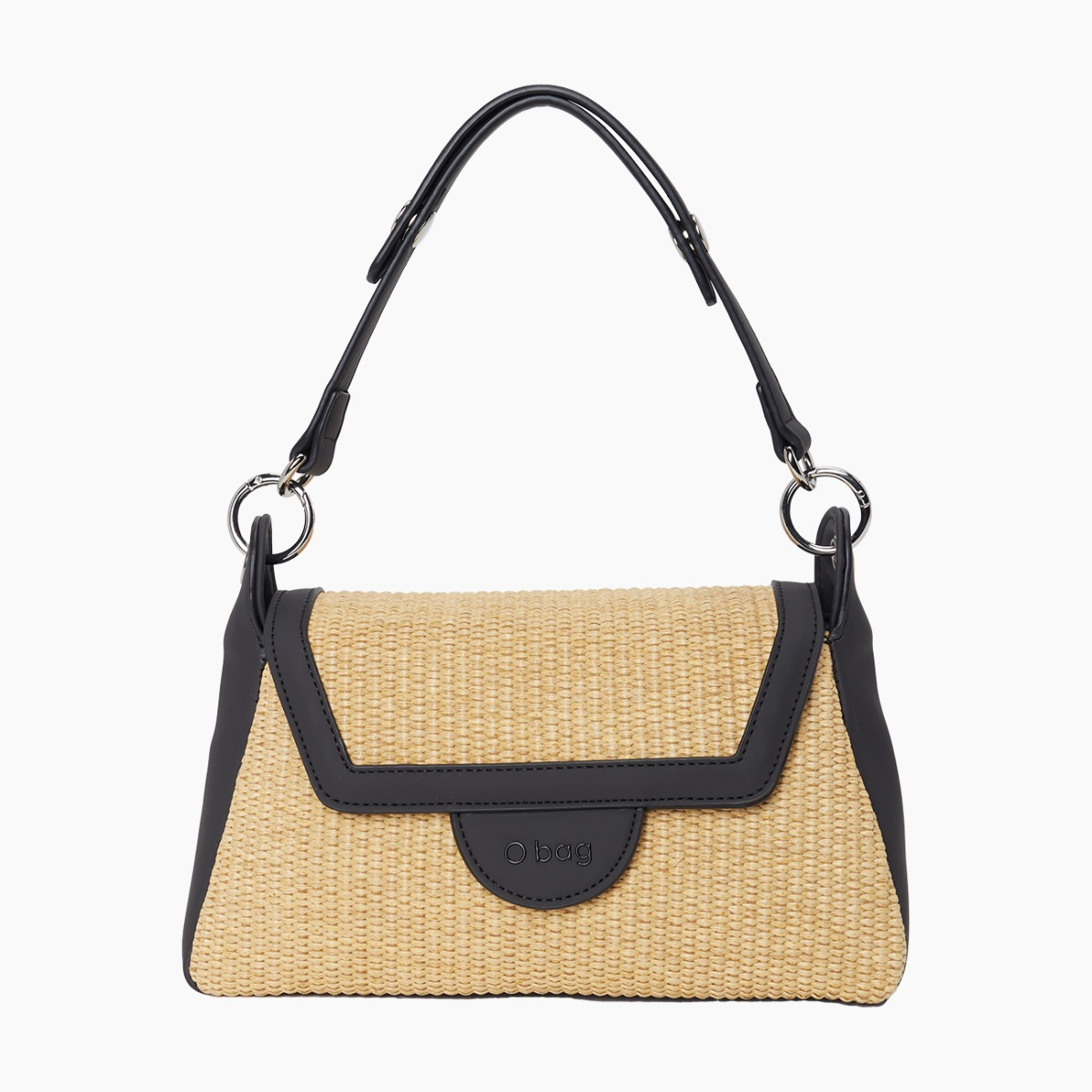 O bag paris rafia nero - O bag Official Website