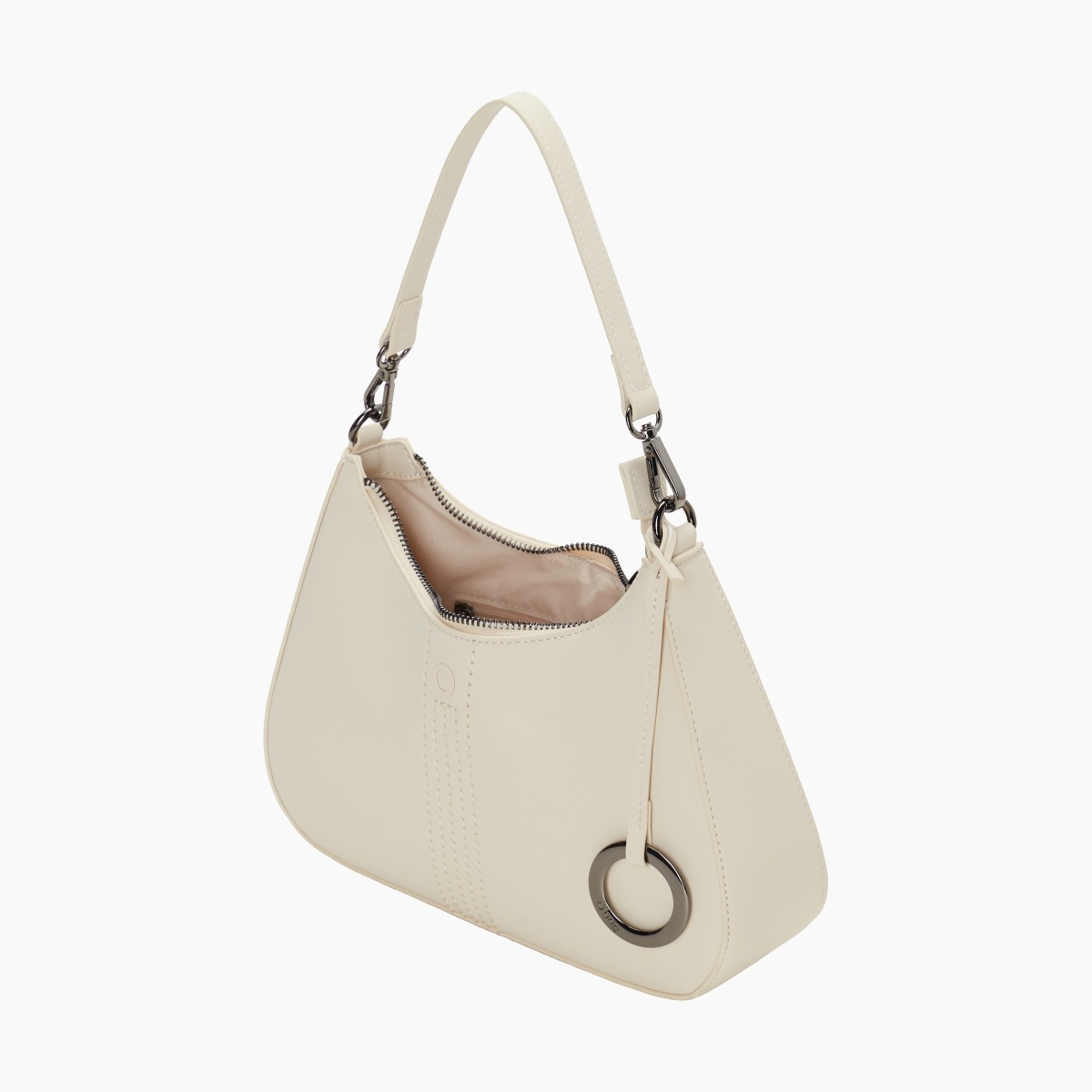 Schultertasche O bag cortina butterfarben gummiertes Gewebe - O bag Official Website