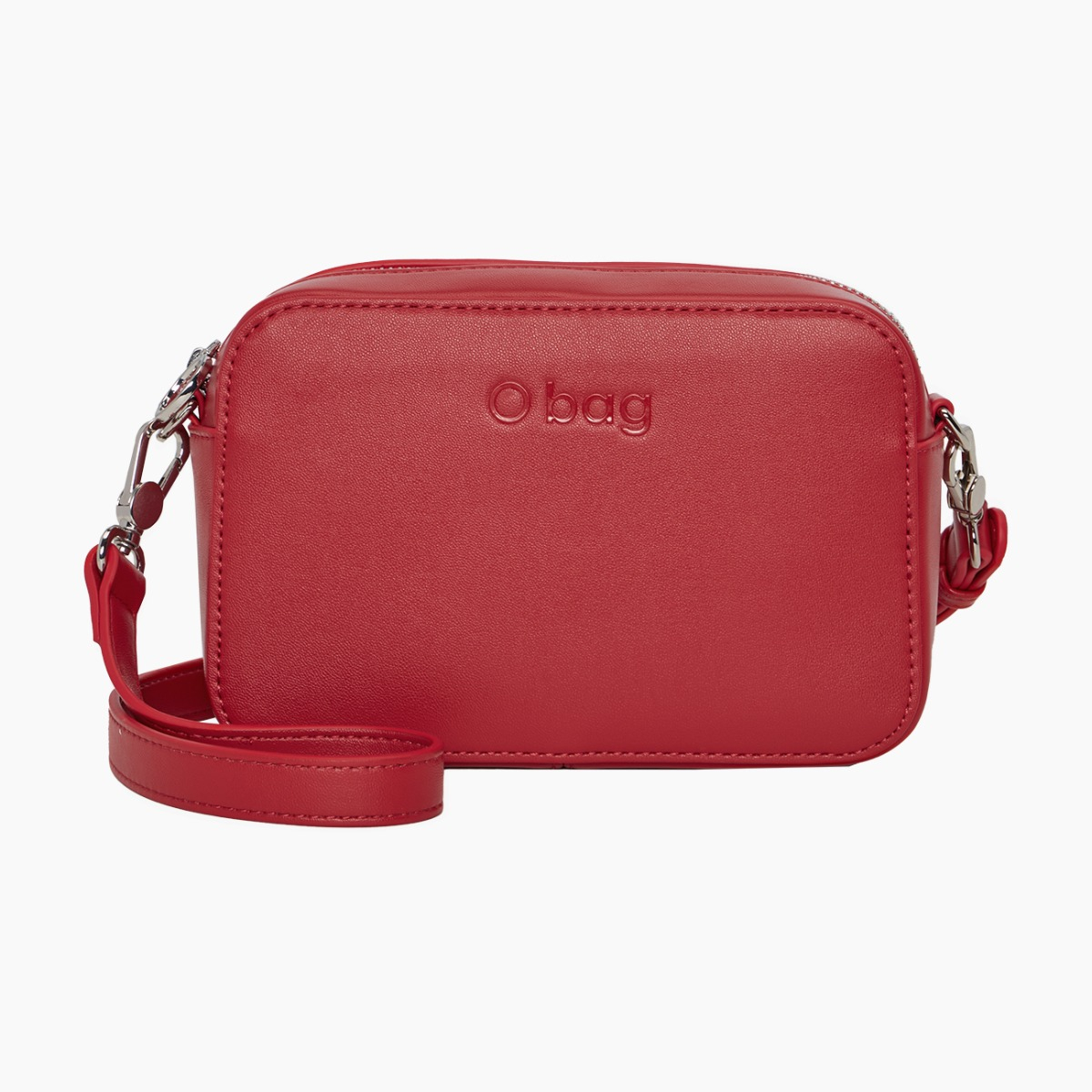 Tracolla O bag milano rosso scarlatto - O bag Official Website